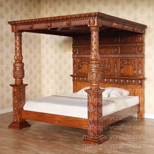 B 001 – King James Canopy Bed King Size