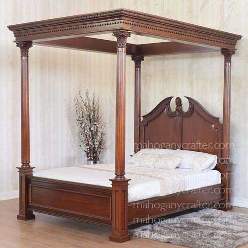 B 041 Corinthia Canopy Bed King Size