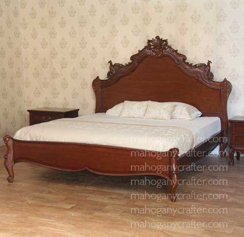 B 064 – Bird Carved Bed King Size
