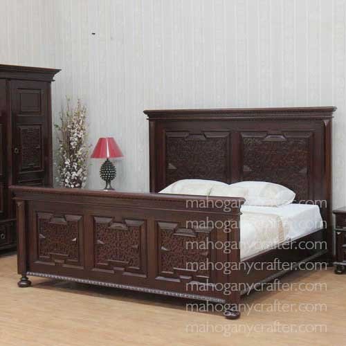 B 095 – Casablanca Panel Bed High FootboardKing Size