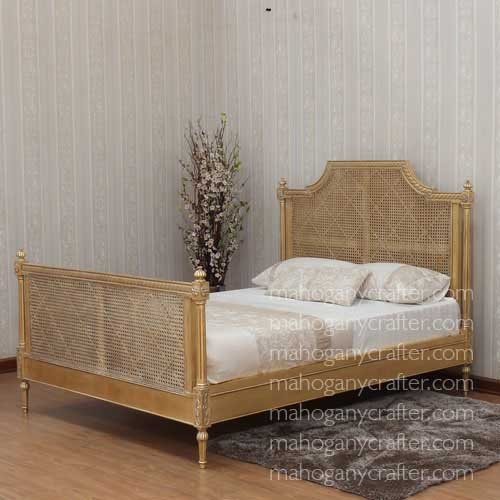 B 173 – Provencal Toulouse Rattan Bed King Size