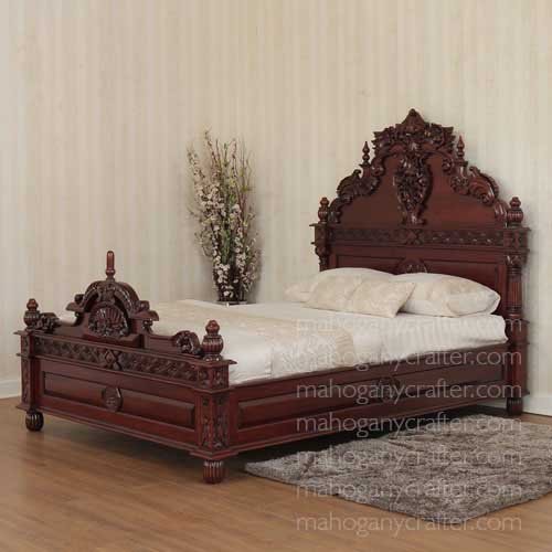 B 178 – Gothic Rococo Bed Queen Size