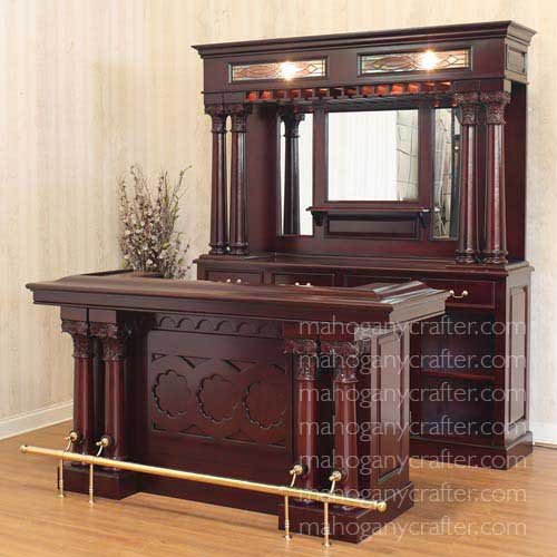 BAR 010 – Regency Bar front203.5x66x106.5cm back203x48x240cm