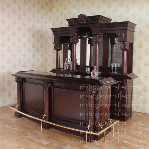 BAR 019-8ft – Reagan Bar 245H x 244W x Adjustable D cm