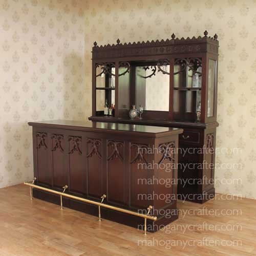 BAR 033 – Lancelot Bar front215x60x110cm back215x45x238cm