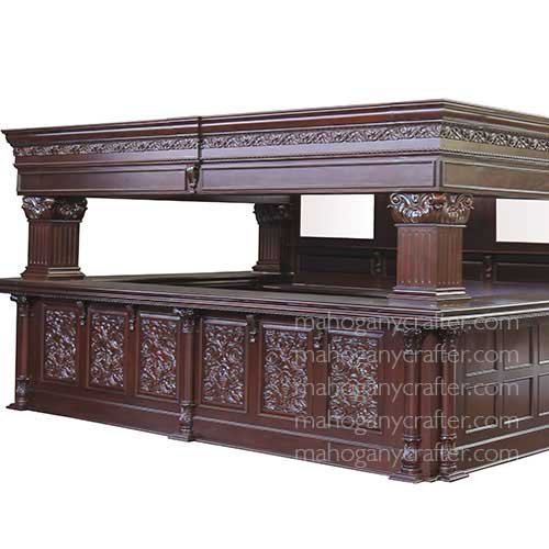BAR 041 – Large English Carved Bar 451x327x254cm