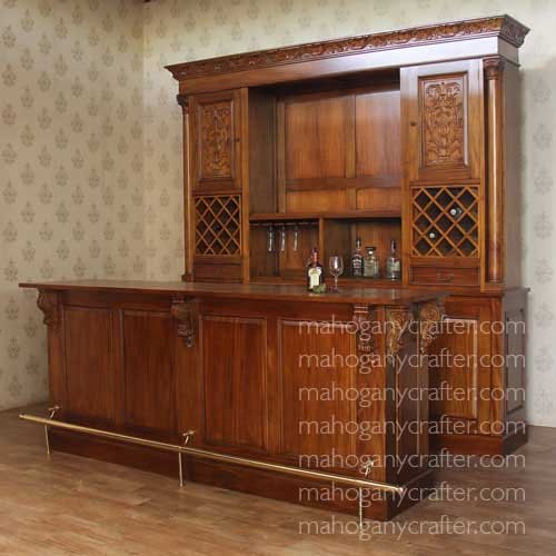 BAR 06 – 9ft Studio Bar Cabinet front274x62,5×11,5cm back279x51x274cm