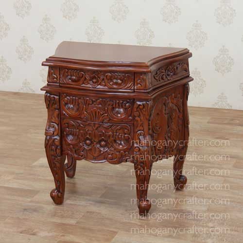 BE 042 – Rococo Bedside 65x43x67cm