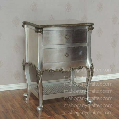 BE 047 – Emmanuel 2 Drawer Bedside 50x40x72cm