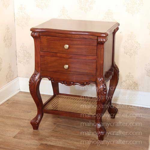 BE 111 – Louis Cane Bedside 50x40x70cm