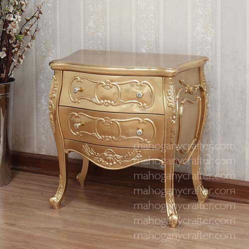 BE 140 – French Rococo Bedside 63x40x65cm