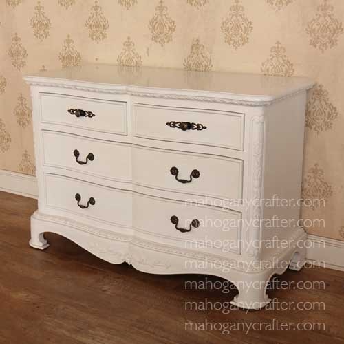 C 117 – French 4 Drawer Chest 112x48x76cm