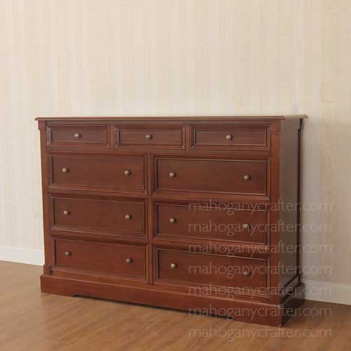 C 195 – 9 Drawers Panel Chest 160x50x112cm