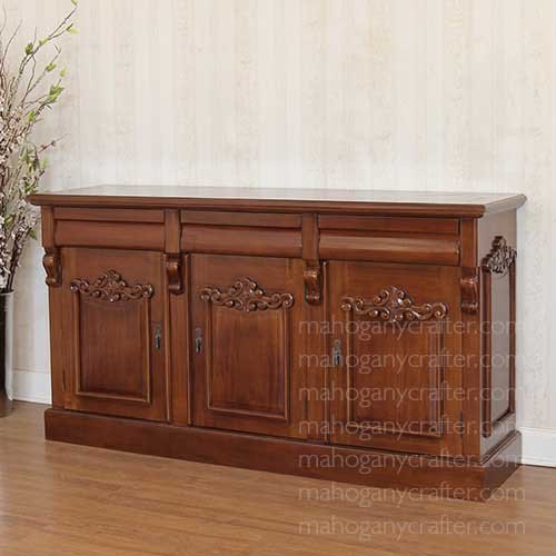 CA 103 – 3 Door Victorian Cabinet 170x48x92cm