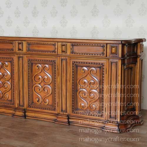 CA 196 – 3 Door Corsica Credenza 238x56x107cm