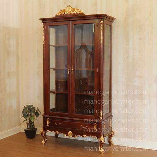 CA 251 – Victorian China Cabinet 110x50x220 cm