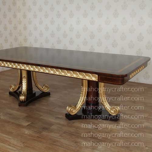 MQ 053 – French Empire Dining Table 250x125x79cm