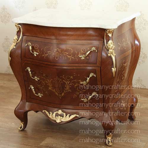 MQ 099 – 3 Drawers Italian Bombay Chest 86x57x86cm