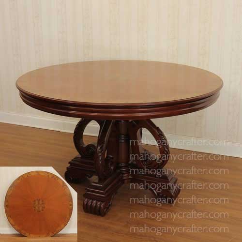 MQ 115 – Victorian Round Dining Table Dia 135x81cm
