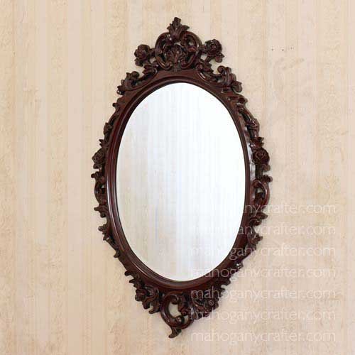 MR 140 – Victorian Oval Mirror 70×3.5×113.5cm