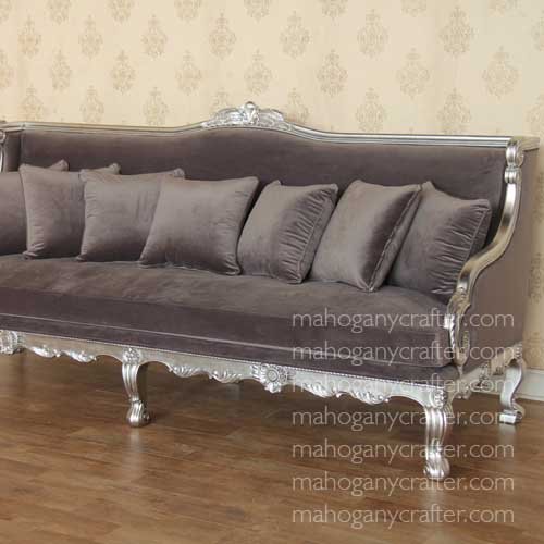 SF 015 – Neoclassical 3 Seater Sofa 244×96,5x117cm