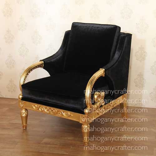SF 017 – Ornate Sofa 1 Seater 75x85x85cm