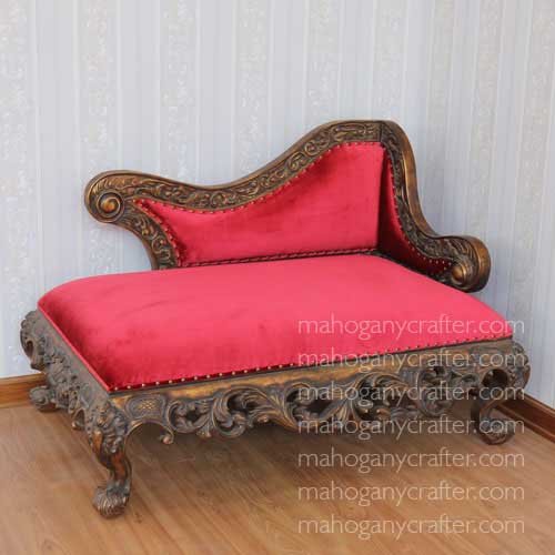 SF 056 – Rococo Heavy Carved Love Seat 137x87x92cm
