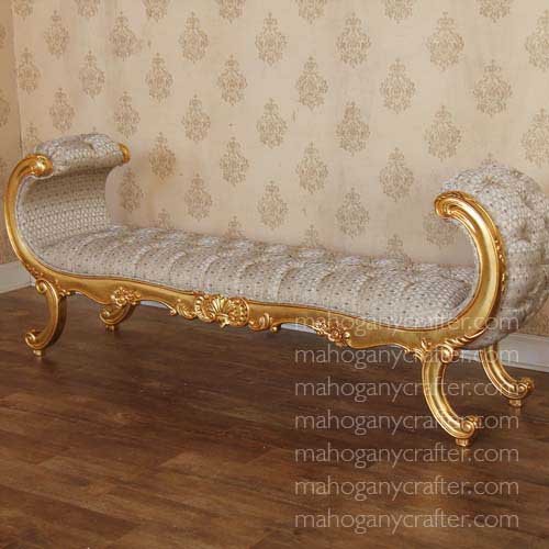 ST 006 – Rococo Bedroom Bench 193x46x68cm