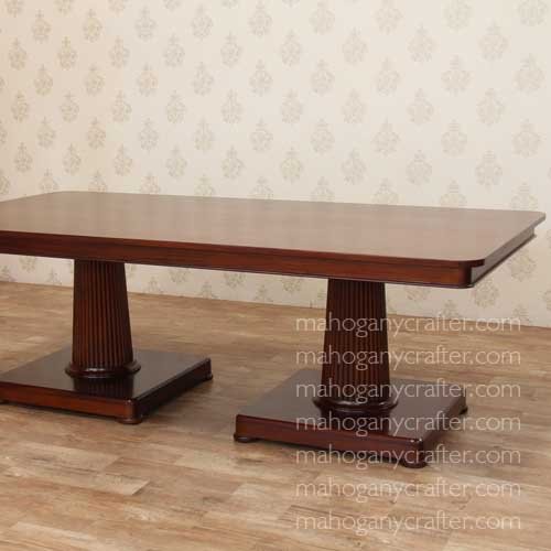 T 008 – RL Double Pedestal Dining Table 229x122x76cm