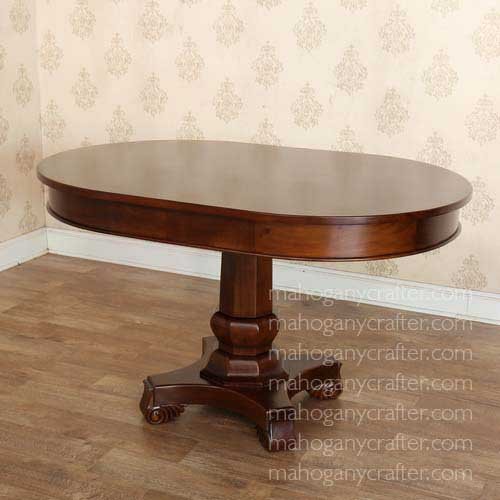 T 019 – Oval Small Dining Table 130x88x76cm