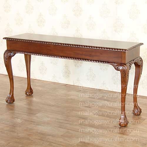 T 065 – Chippendale Hall Table 141x40x72cm