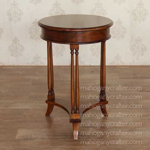 T 091 – 1 Drawer Small Round Table 44x44x70cm