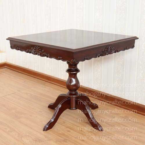 T 121 – Victorian Small Square Table 80x80x75
