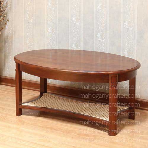 T 163 – Hemingway Oval Coffee Table 110x76x50cm