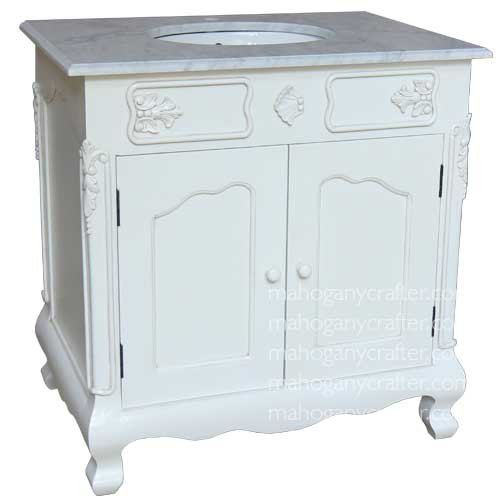 VC 007 – French Vanity Cabinet Single Sink 80x57x82cm