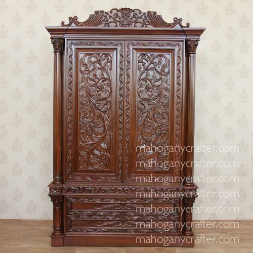 WD 001 – Rococo Wardrobe 150x60x220cm