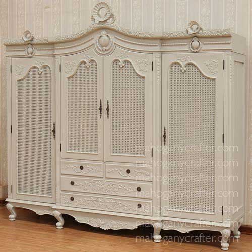 WD 095 – Antoinette 4 Door wardrobe 260x65x238cm