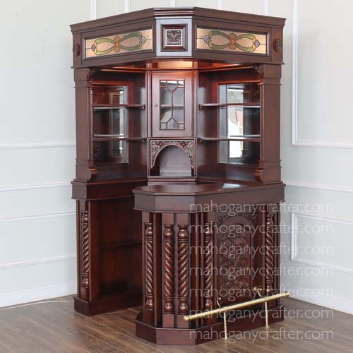 BAR 013 – Victorian Corner Canopy Bar 109x129x246cm – New Picture