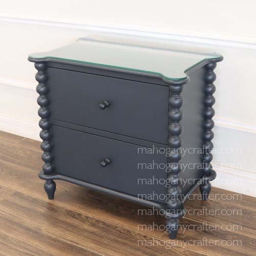 BE 145 – Bobbin 2 Drawers Bedside