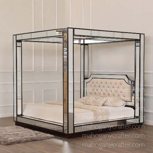 MF 021 – Cheshire Mirrored Canopy Bed