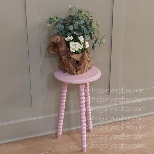 T 180 – Bobin Legs Small Table – 48x48x65cm