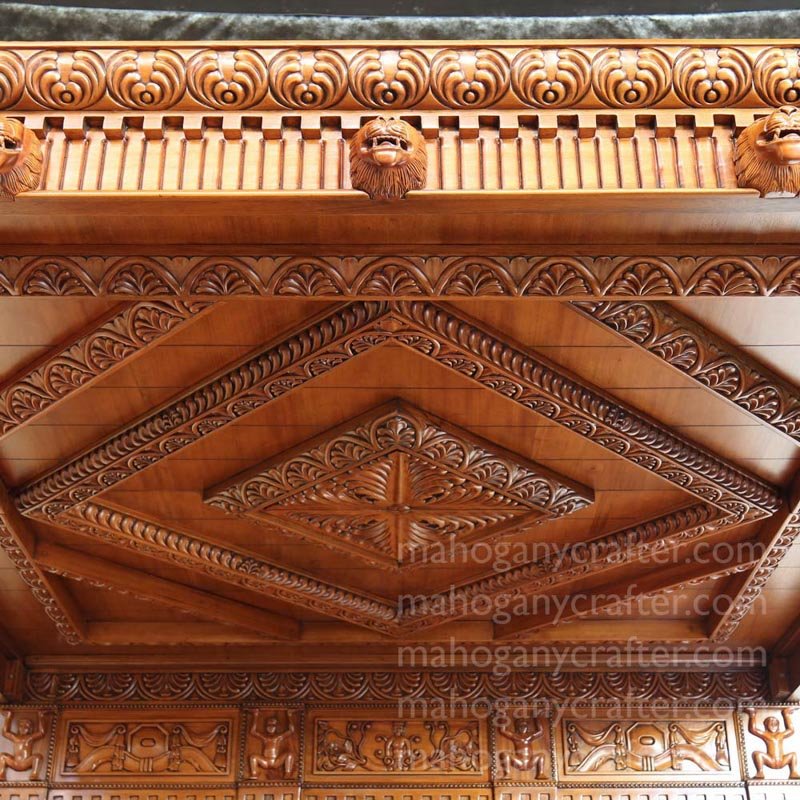 B 001 – King James Canopy Bed-MW-NC 10