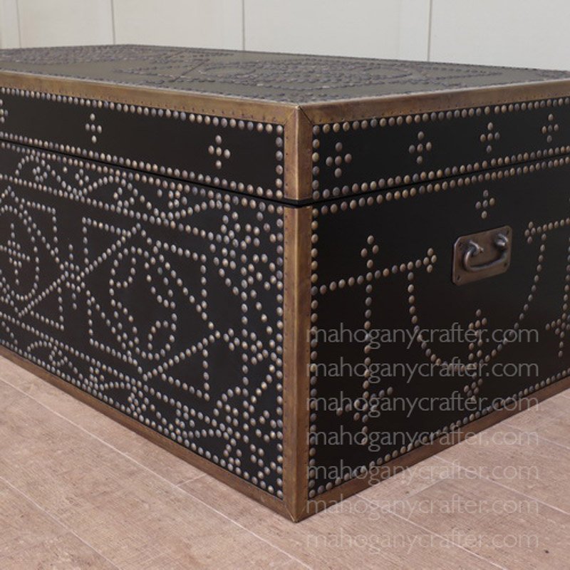 Nailhead Trunk Table 3